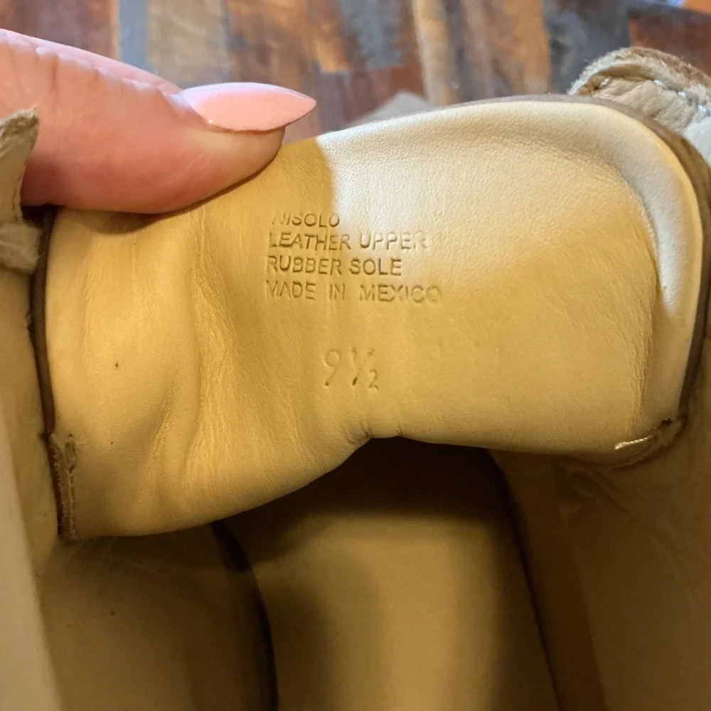 Nisolo Everyday Mid Top Men’s Sneakers Tobacco Brown Leather Size 9.5 - Picture 10 of 12